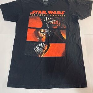 Star Wars The Force Awakens Black T-Shirt